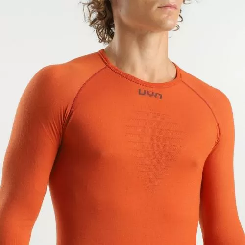 UYN Uyn Man Energyon Biotech Uw Shirt Long_S - bombay brown