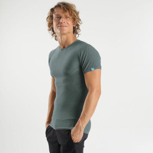 UYN Man Sparkcross Self Layer Ow Shirt Sh_Sl - stormy weather