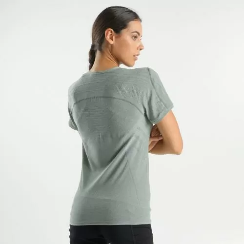 UYN Woman Sparkcross Self Layer Ow Shirt Sh_Sl - smoke green