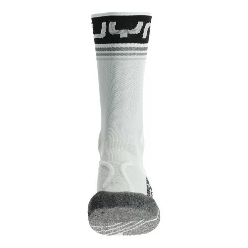 UYN Man Runners One Mid Socks - white/black
