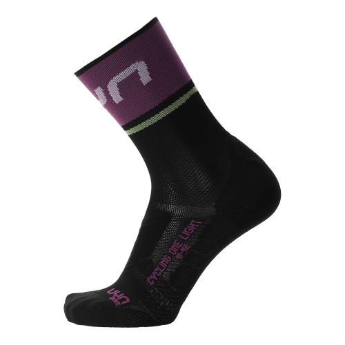 Preview: Einzelstück UYN Woman Cycling One Light Socks - black/violet