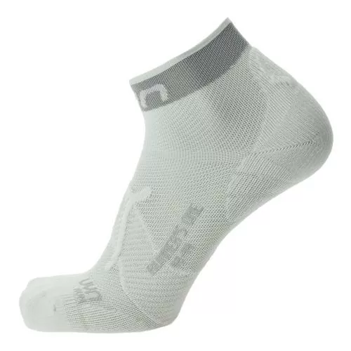 UYN Woman Runners One Socks - white/silver