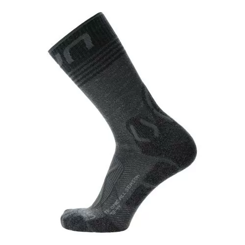 UYN Man Trekking One All Season Mid Socks - anthracite/grey