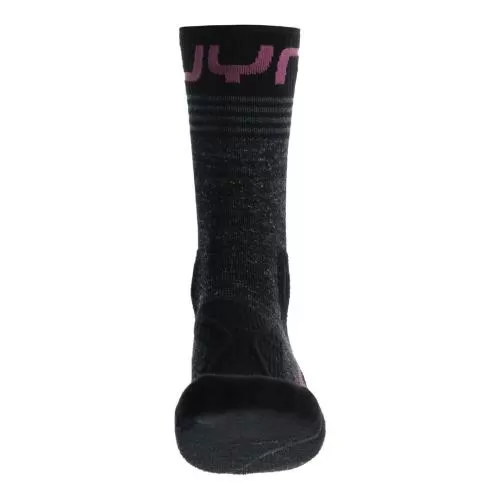 UYN Woman Trekking One All Season Mid Socks - black/purple