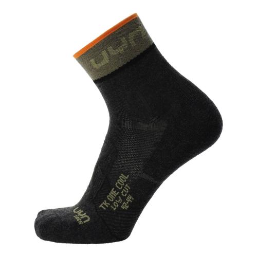 UYN Man Trekking One Cool Low Cut Socks - anthracite/green