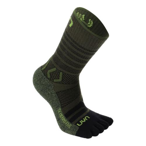 Preview: UYN Man Trekking Five Merino Socks - military/black