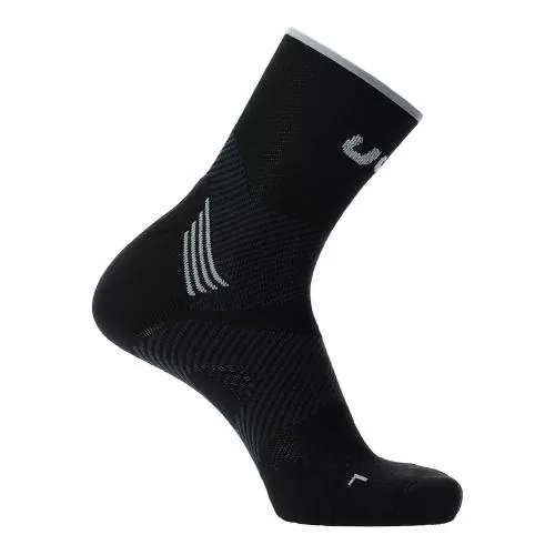 UYN Man Run Winter One Socks - black/white