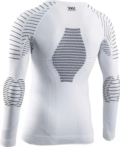X-BIONIC Invent 4.0 Shirt LG SL Herren - white / black