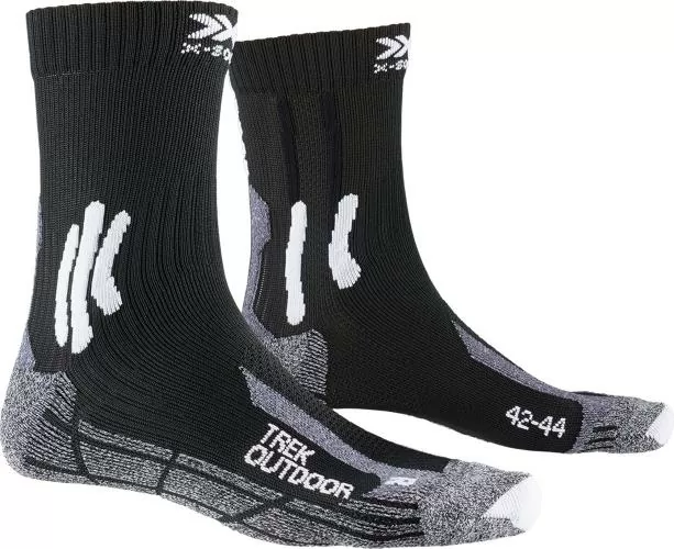 X-SOCKS Trek Outdoor Unisex - opal black / dolomite grey melange