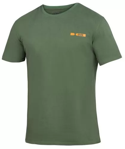 iXS T-Shirt Team - oliv-orange