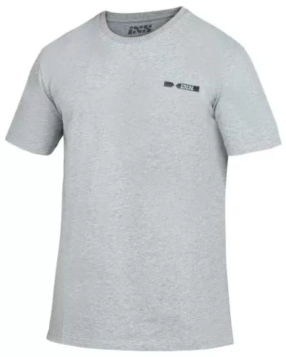 iXS T-Shirt Team - grau-schwarz