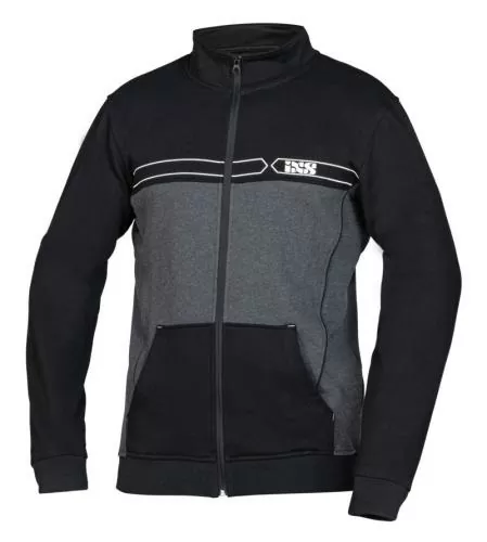 iXS Zip Jacke iXS-Team - schwarz-grau