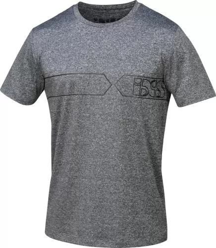 iXS Team T-Shirt Function - grey-black