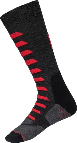 iXS Socken Merino 365 - grau-rot