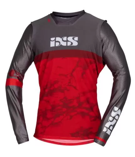 iXS Trigger MX Jersey - rot-grau
