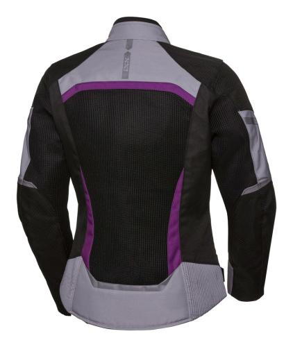 Preview: iXS Sport Damen Jacke Andorra-Air - schwarz-grau-braun