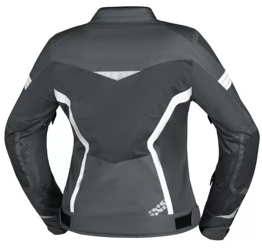 iXS Sport Damen Jacke Trigonis-Air - dunkelgrau-grau-weiss