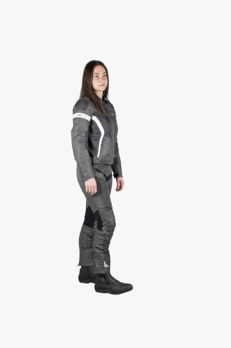 Preview: iXS Sport Damen Jacke Trigonis-Air - dunkelgrau-grau-weiss