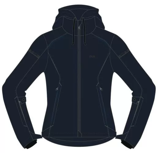 iXS Classic Damen SO Jacke Moto 2.0 - blue
