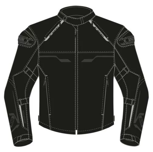 iXS Sport Jacke Hexalon-ST - schwarz