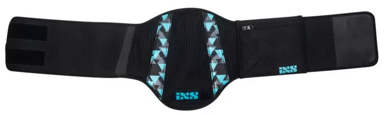 iXS Damen Nierengurt Shaped - black-Turquoise