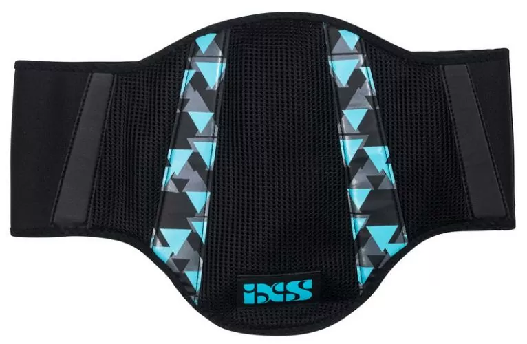 iXS Damen Nierengurt Shaped - black-Turquoise