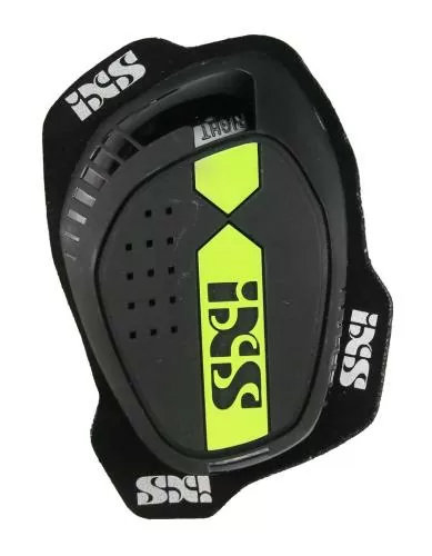 iXS Schleifer Set Knie RS-1000 - schwarz-gelb