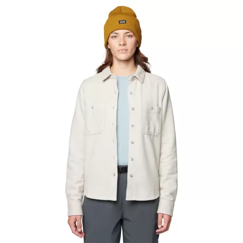 Mountain Hardwear Damen Plusher™ Long Sleeve Shirt BEIGE
