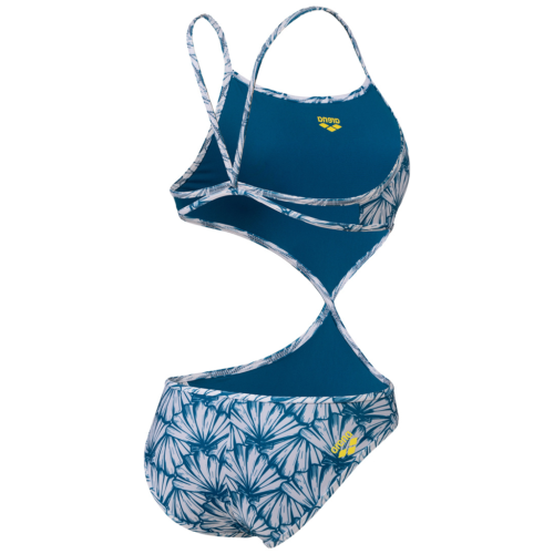 Preview: Arena Damen Rule Breaker Swimsuit Twist'N'Mix R BLAU