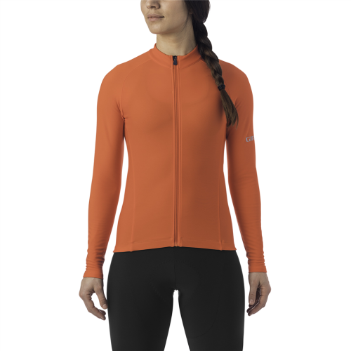 Preview: Giro Damen Chrono LS Thermal Jersey ORANGE