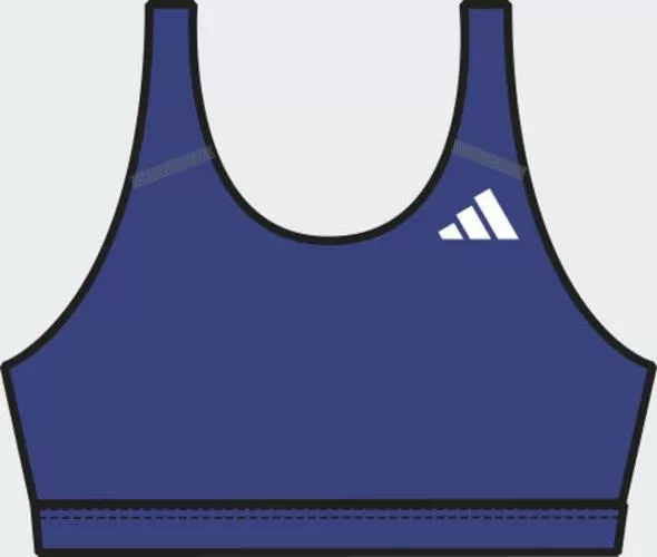 ADIDAS OPT ESS MS BRA - PURPUR