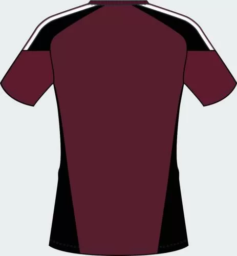 ADIDAS AB PERF TEE Y - MAROON/ALLBLC