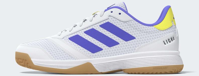 Preview: ADIDAS Ligra 8 K - FTWWHT/SOLPUR/SOLLEM