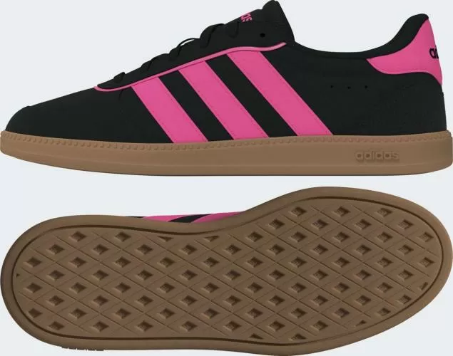 ADIDAS BREAKNET SLEEK J - CBLACK/LUCPNK/CBLACK