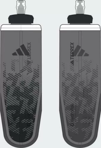 ADIDAS SOFT FLSK 500ML NS - BLACK