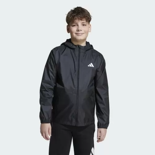 ADIDAS J RAIN JKT - BLACK