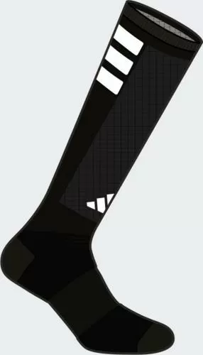 ADIDAS WL KNEE SOCKS - BLACK/WHITE/WHITE