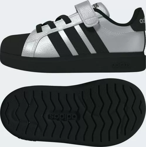 ADIDAS STREETTALK EL I - SILVMT/CBLACK/SILVMT