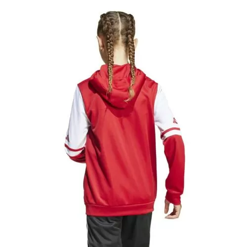 ADIDAS SQ25 HOOD Y - TEPORE/WHITE