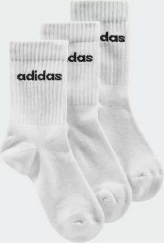ADIDAS LIN KIDS CRW 3P - WHITE/WHITE/WHITE