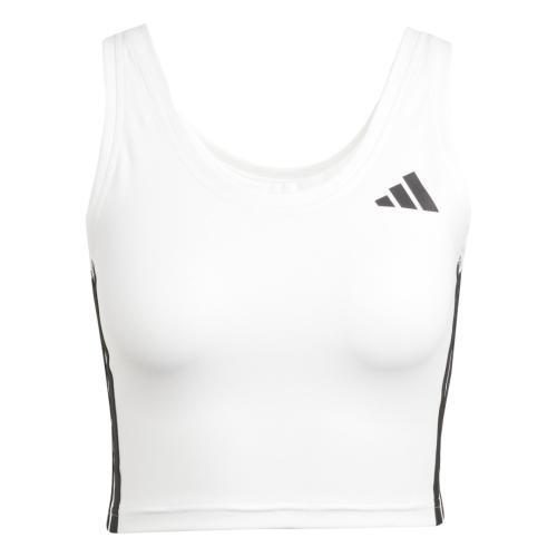 Preview: ADIDAS WE 3S CROP TANK - WHITE/BLACK