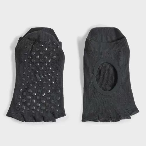 ADIDAS W YOGA 5T SOCKS - CARBON
