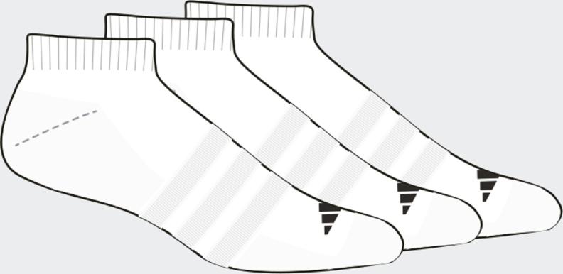 Preview: ADIDAS C ESS LOW 3P - WHITE/WHITE/BLACK