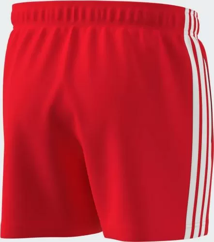 ADIDAS 3S SH 5IN - LUCRED/WHITE