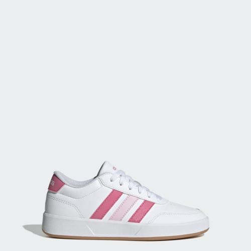 Preview: ADIDAS BREAKNET 3.0 J - FTWWHT/PNKFUS/CLPINK