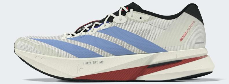 Preview: ADIDAS ADIZERO BOSTON 13 M - OWHITE/LTBLUE/GOLDMT
