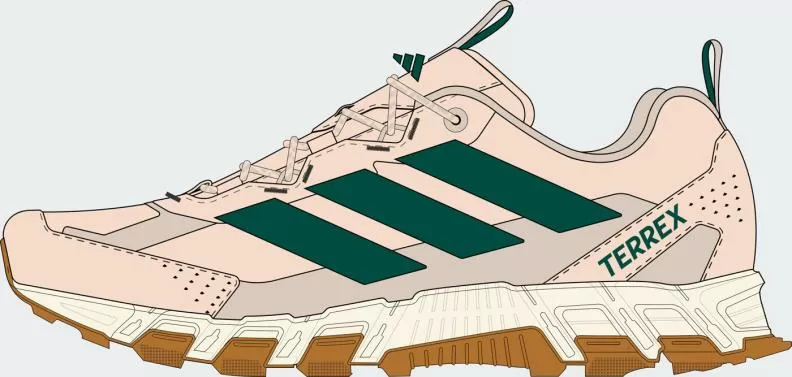 ADIDAS TERREX ROCKADIA M - WONWHI/CGREEN/ALUMIN