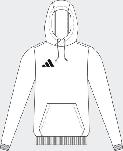 Preview: ADIDAS ENT26 HOODY Y - WHITE/BLACK