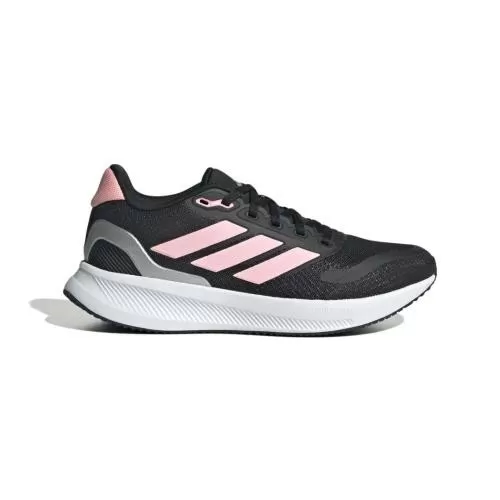 ADIDAS RUNFALCON 5 J - CBLACK/PINSPA/SILVMT