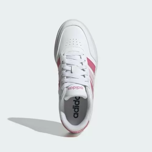 ADIDAS BREAKNET 3.0 J - FTWWHT/PNKFUS/CLPINK